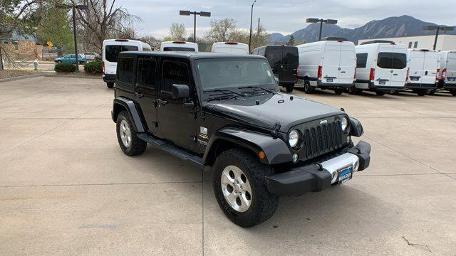 used 2015 Jeep Wrangler Unlimited car, priced at $14,999