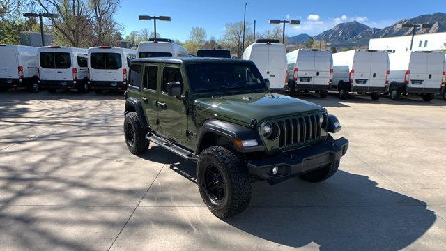 used 2022 Jeep Wrangler Unlimited car, priced at $33,999