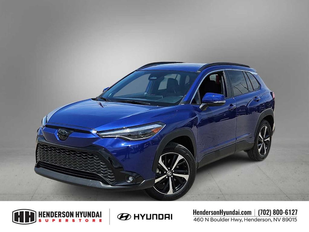 used 2023 Toyota Corolla Cross Hybrid car, priced at $30,174
