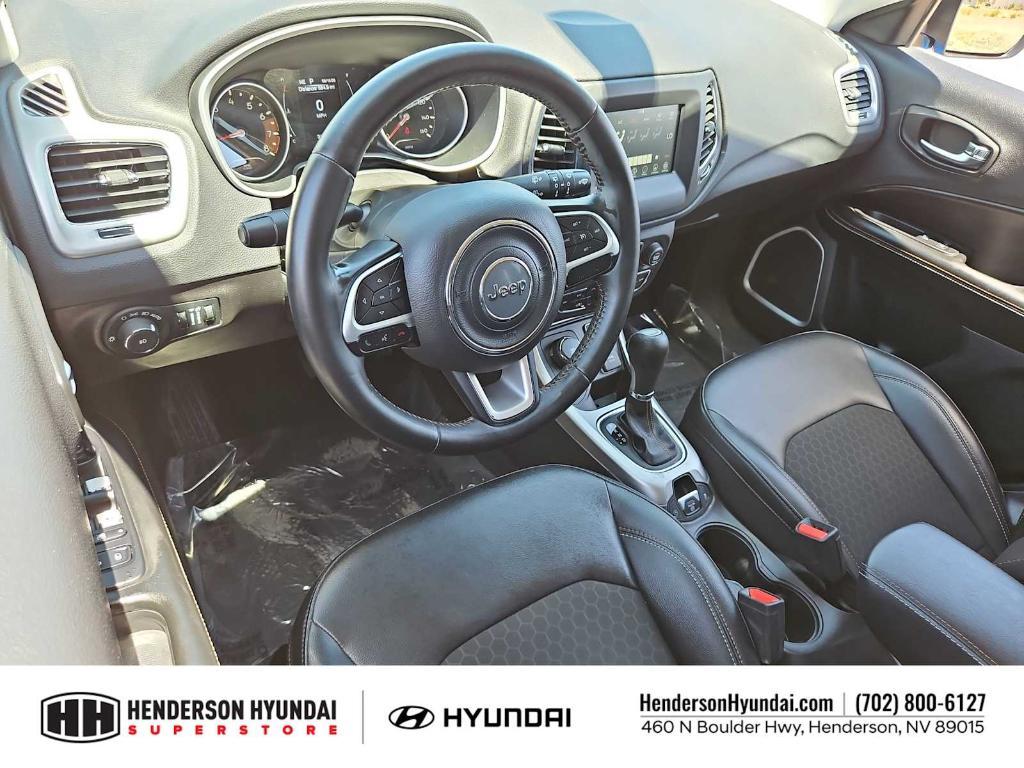 used 2020 Jeep Compass car, priced at $16,845