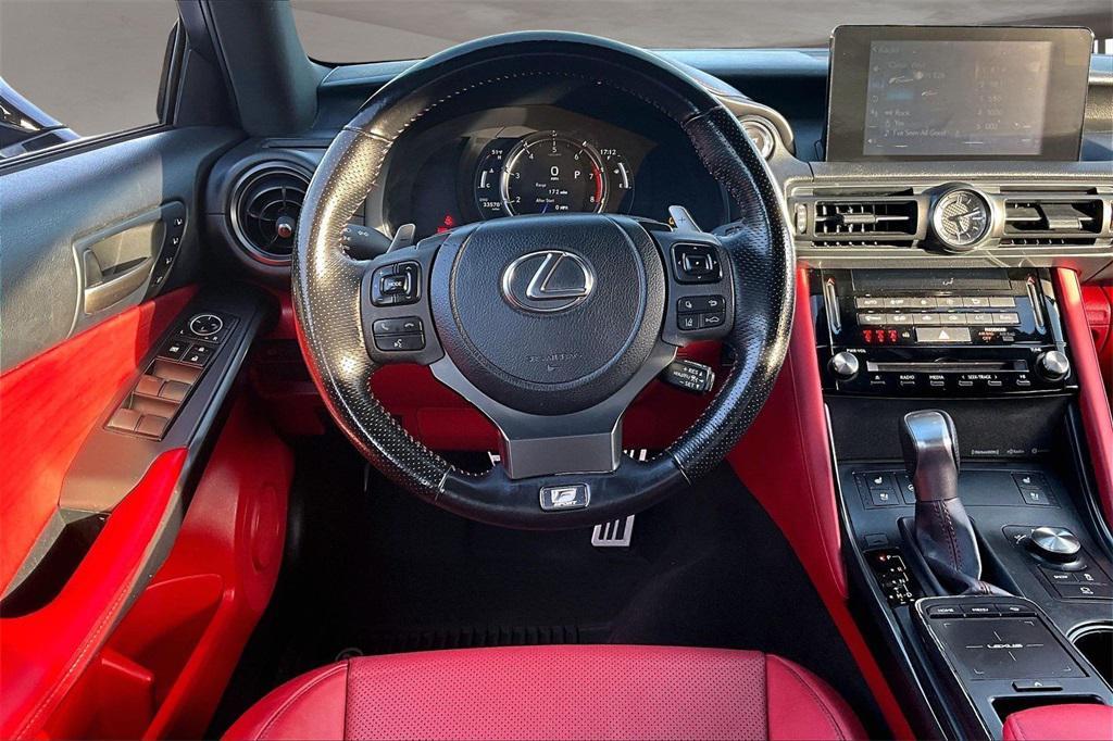 used 2023 Lexus IS 350 car, priced at $41,501