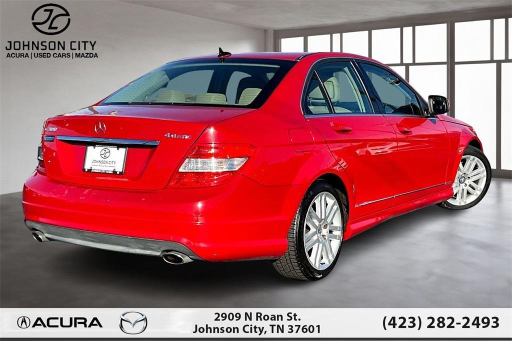 used 2009 Mercedes-Benz C-Class car, priced at $7,903