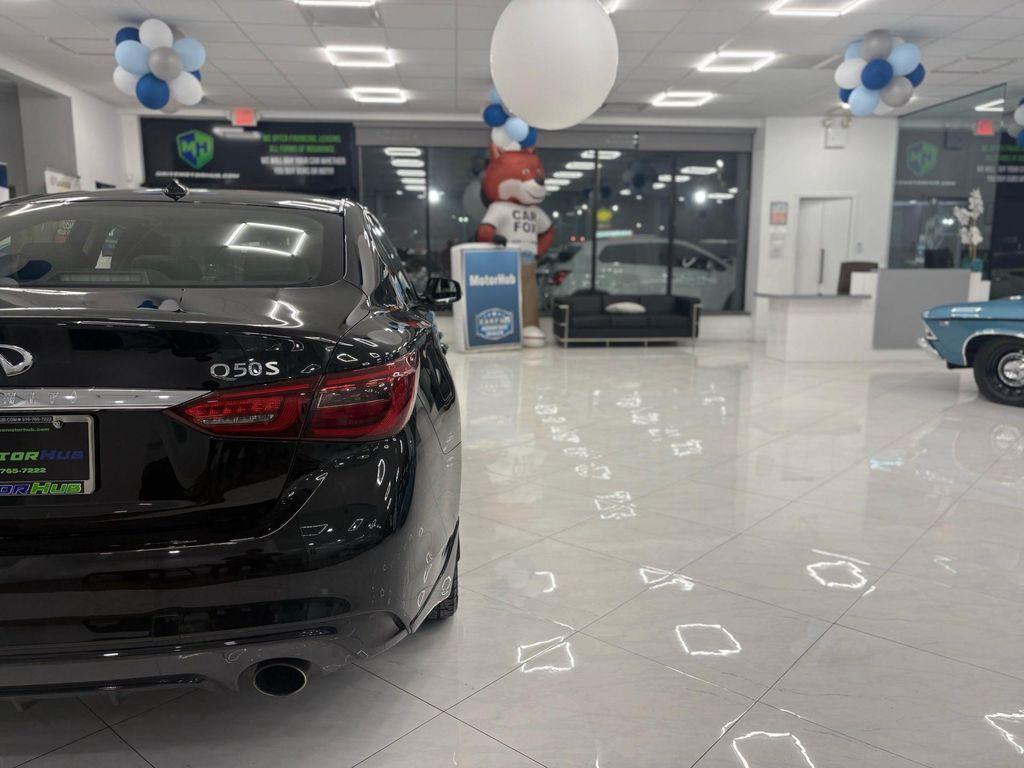used 2018 INFINITI Q50 car, priced at $19,995