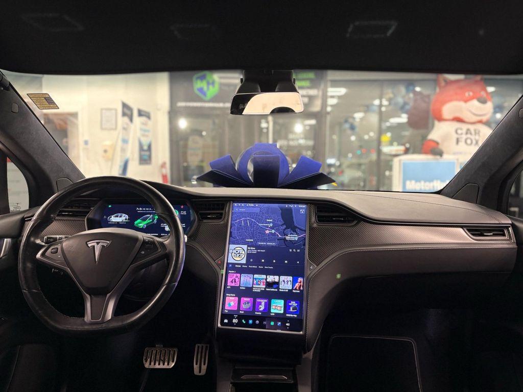 used 2021 Tesla Model X car, priced at $38,195