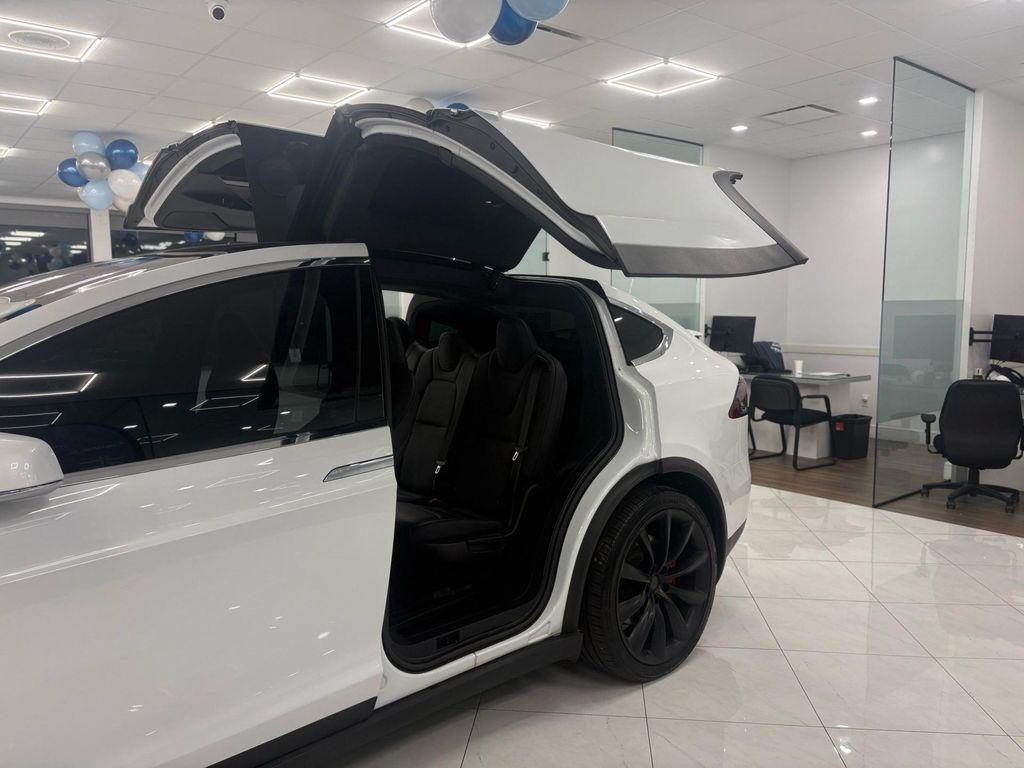 used 2021 Tesla Model X car, priced at $38,195