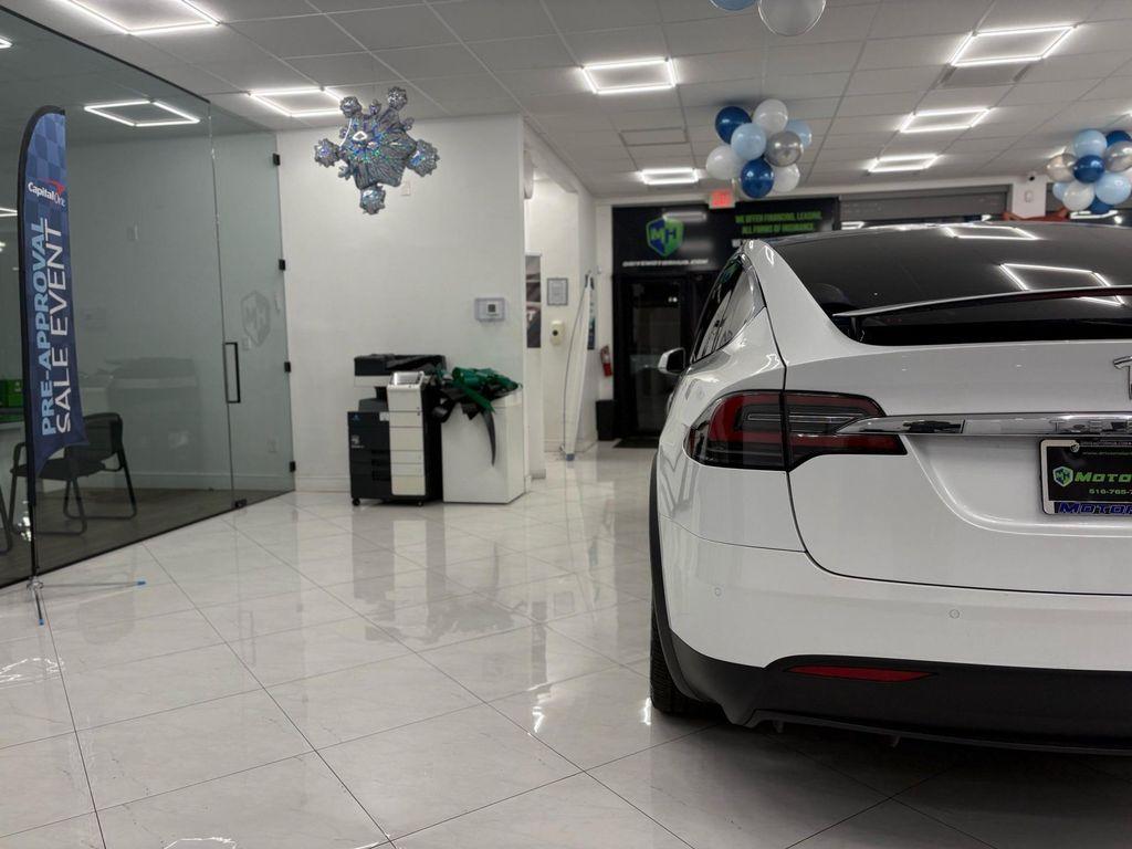 used 2021 Tesla Model X car, priced at $38,195