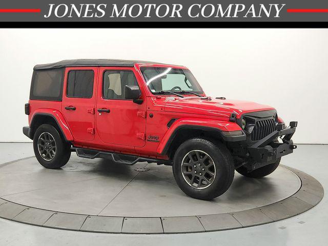 used 2021 Jeep Wrangler Unlimited car, priced at $25,814