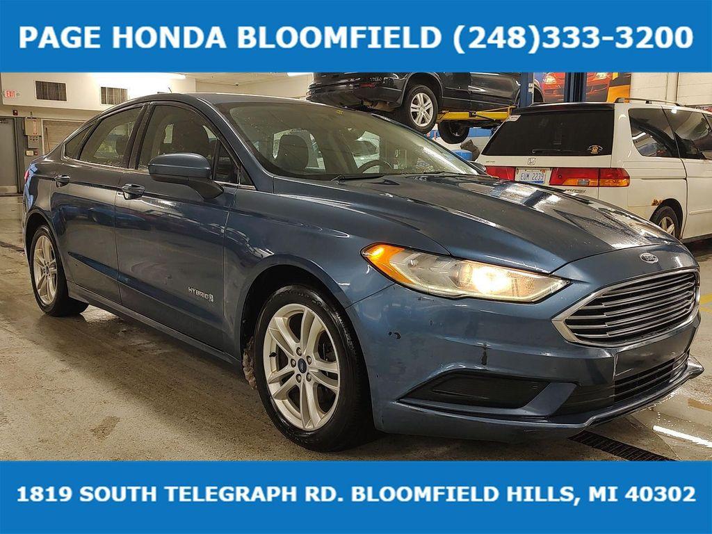 used 2018 Ford Fusion Hybrid car, priced at $8,644