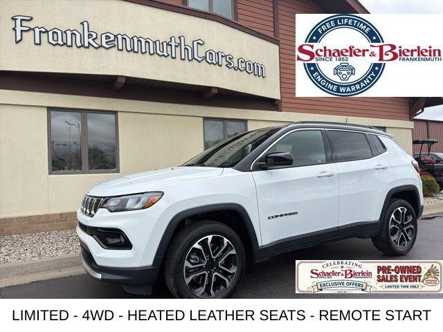 used 2023 Jeep Compass car, priced at $25,299