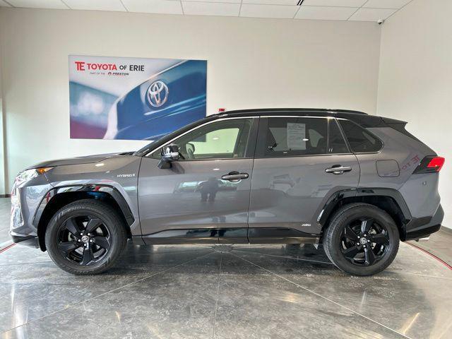 used 2019 Toyota RAV4 Hybrid car, priced at $29,990