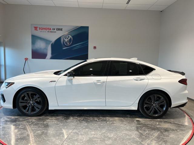 used 2021 Acura TLX car, priced at $28,990