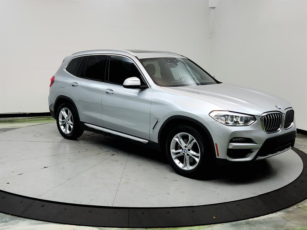 used 2021 BMW X3 car, priced at $19,345
