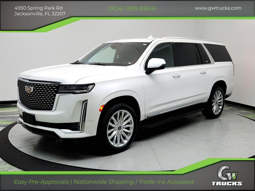 used 2022 Cadillac Escalade ESV car, priced at $51,495