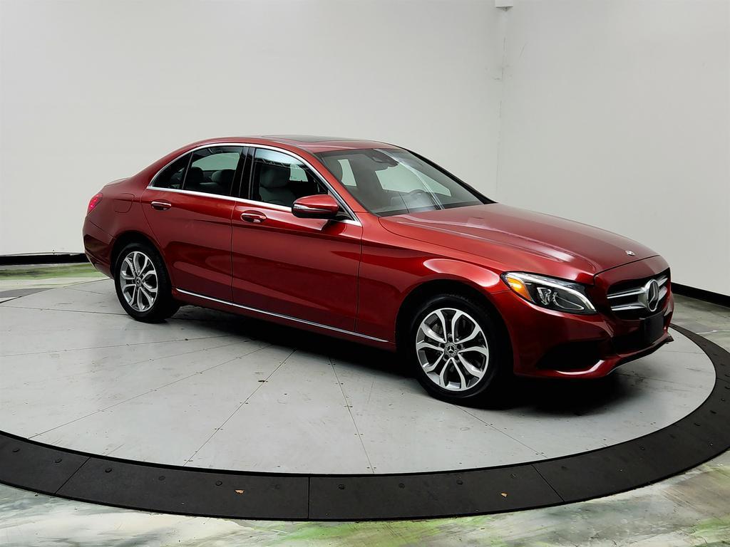 used 2018 Mercedes-Benz C-Class car, priced at $15,845