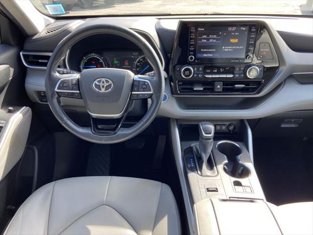 used 2021 Toyota Highlander Hybrid car, priced at $36,991