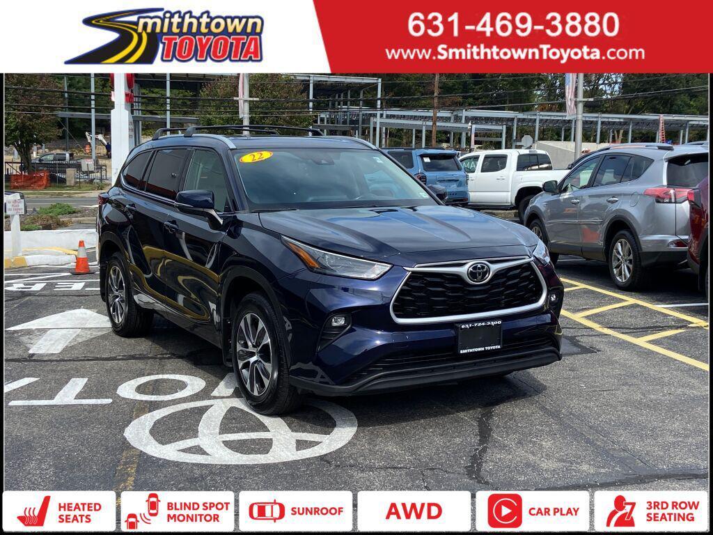 used 2022 Toyota Highlander car, priced at $35,991
