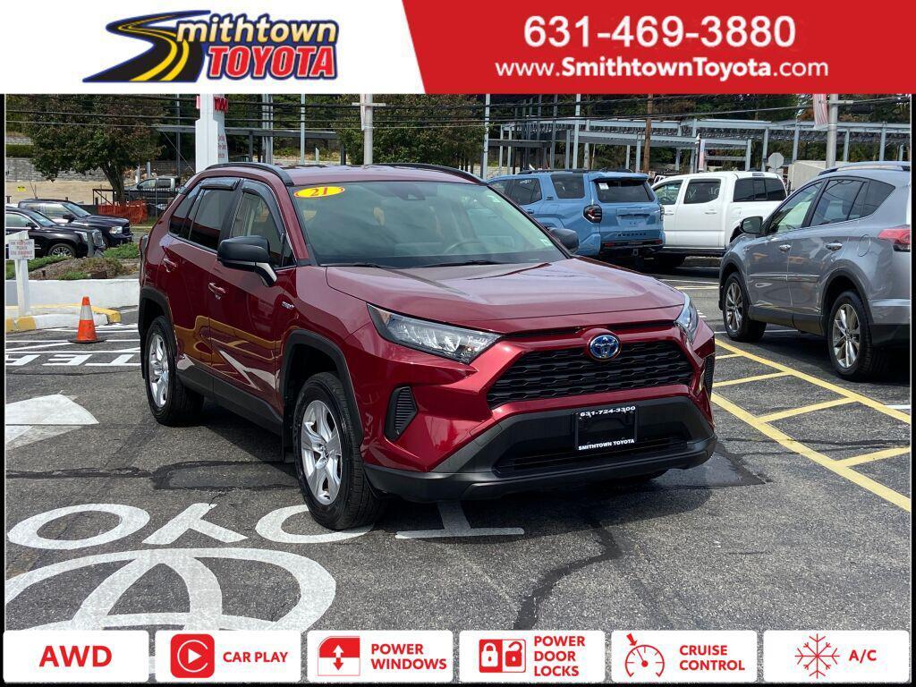 used 2021 Toyota RAV4 Hybrid car, priced at $28,991