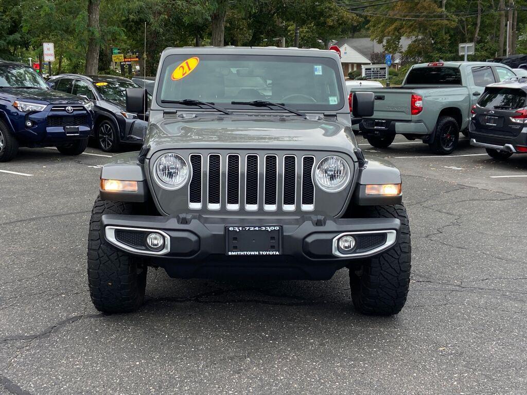 used 2021 Jeep Wrangler Unlimited car, priced at $31,991