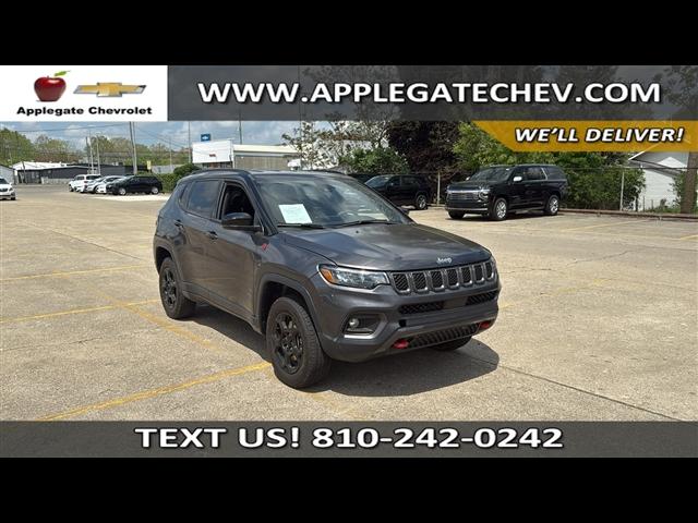used 2023 Jeep Compass car, priced at $24,177