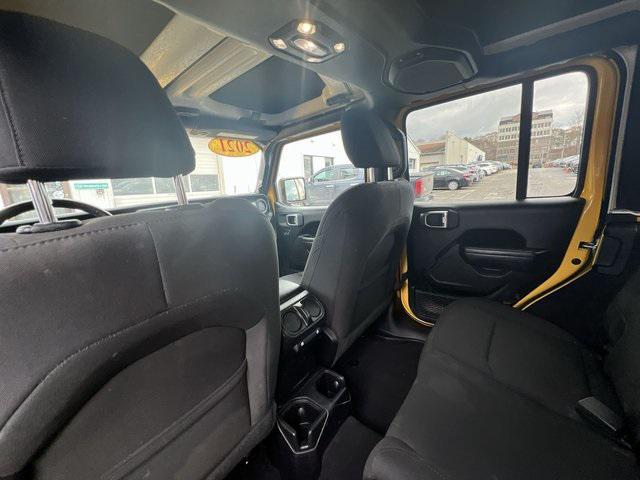 used 2021 Jeep Wrangler Unlimited car, priced at $25,332
