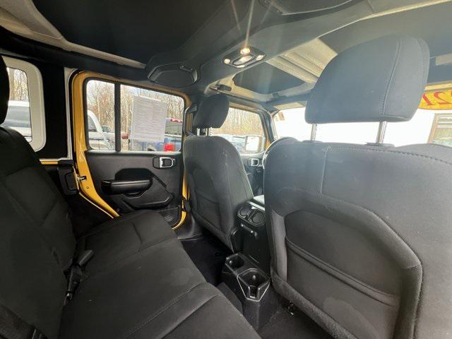 used 2021 Jeep Wrangler Unlimited car, priced at $25,332