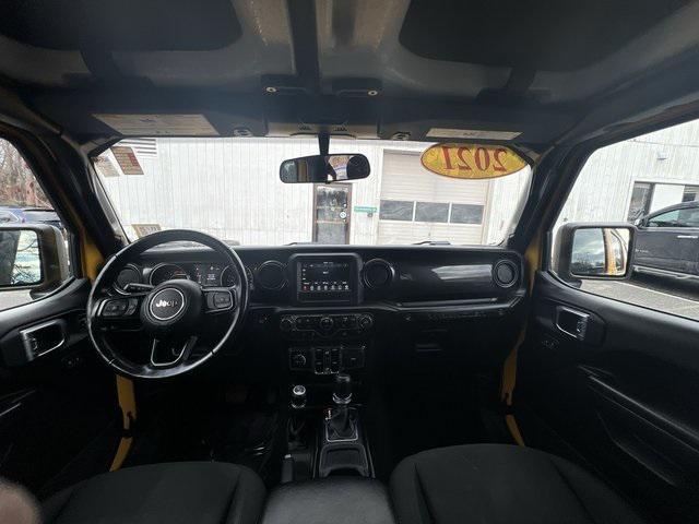 used 2021 Jeep Wrangler Unlimited car, priced at $25,332