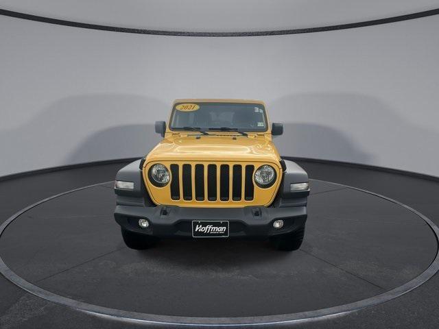 used 2021 Jeep Wrangler Unlimited car, priced at $25,332