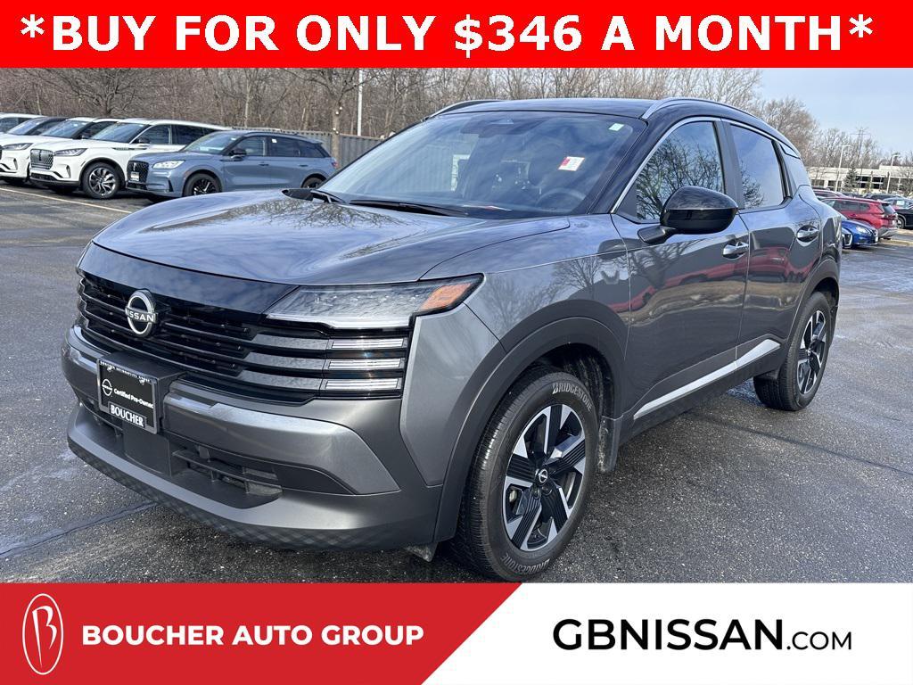 used 2025 Nissan Kicks car, priced at $24,995