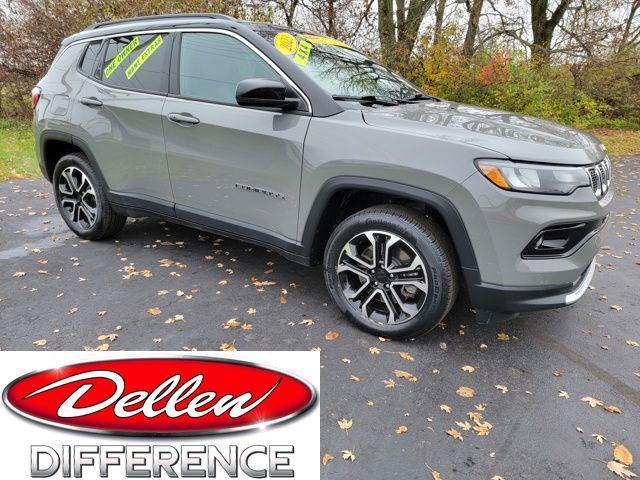 used 2023 Jeep Compass car, priced at $20,993