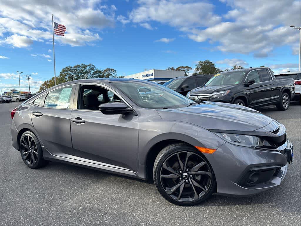 used 2019 Honda Civic car, priced at $19,937