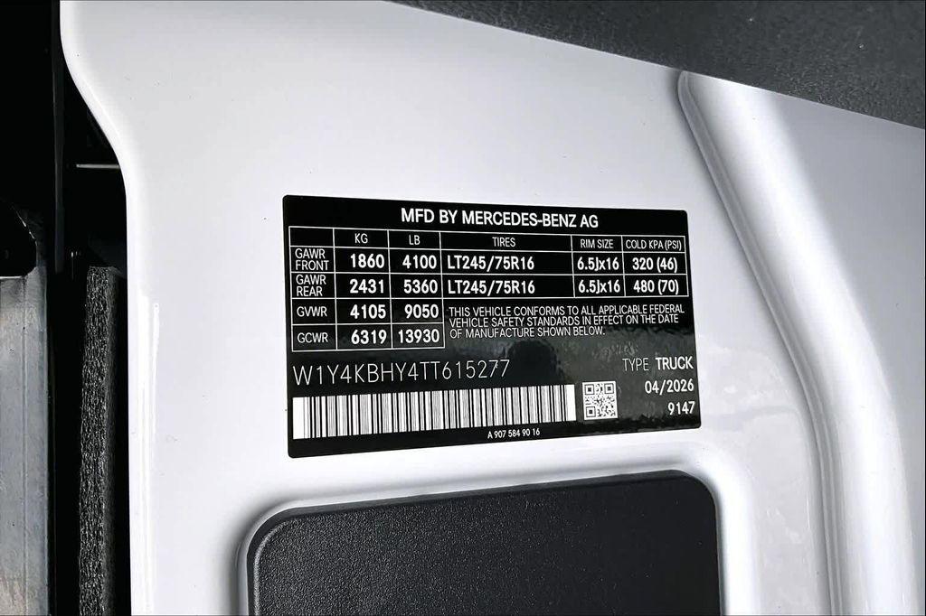 new 2026 Mercedes-Benz Sprinter 2500 car, priced at $57,943