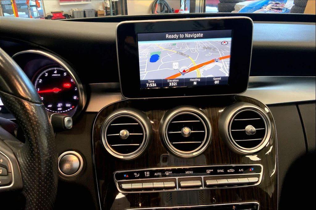 used 2015 Mercedes-Benz C-Class car, priced at $15,389