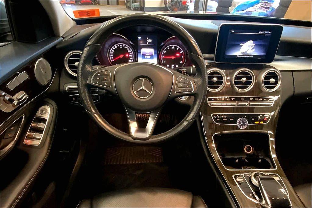 used 2015 Mercedes-Benz C-Class car, priced at $15,389