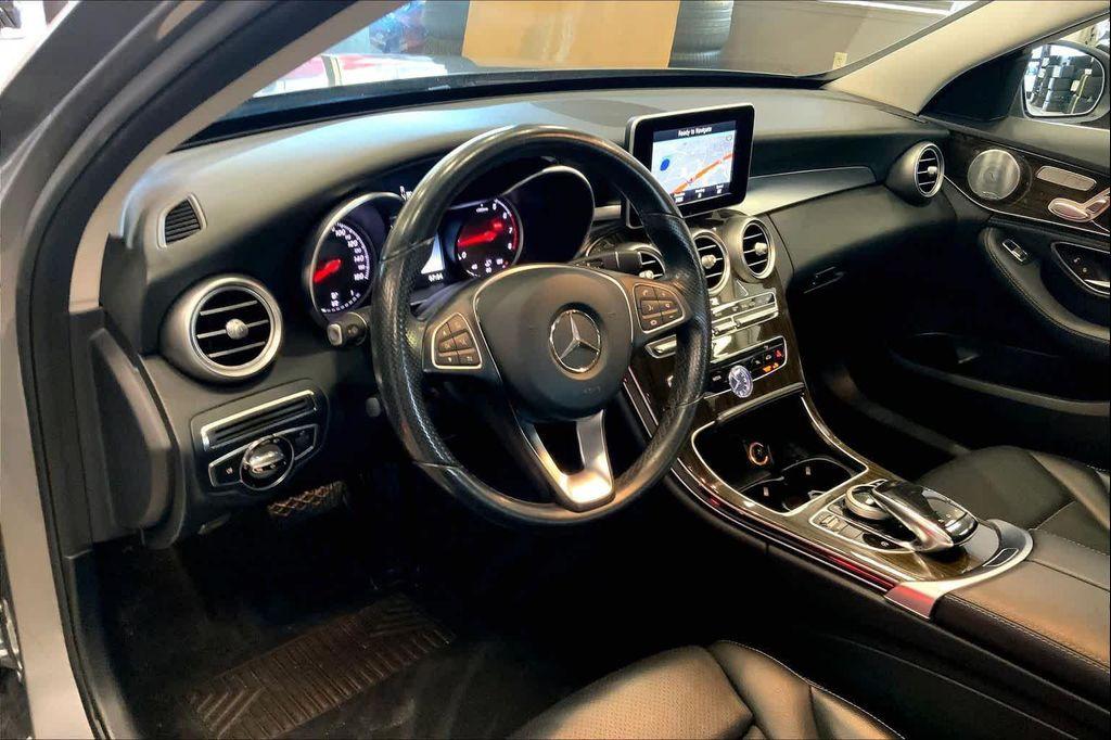 used 2015 Mercedes-Benz C-Class car, priced at $15,389