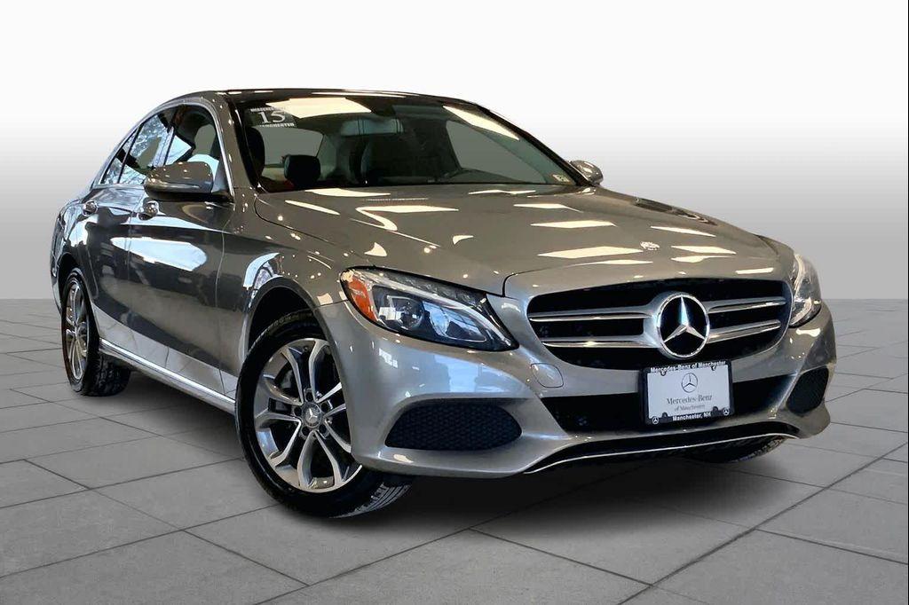 used 2015 Mercedes-Benz C-Class car, priced at $15,389