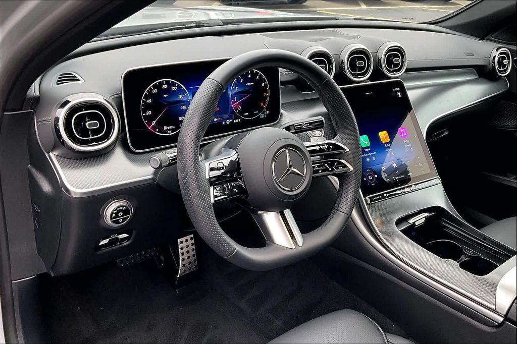 used 2025 Mercedes-Benz C-Class car, priced at $48,400