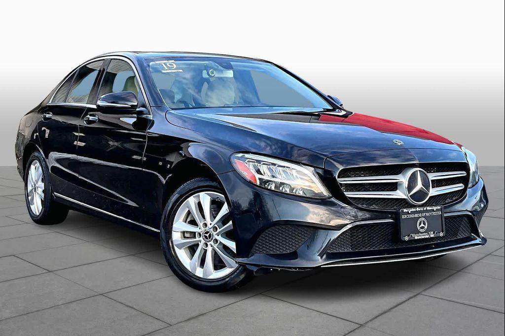 used 2019 Mercedes-Benz C-Class car, priced at $15,998