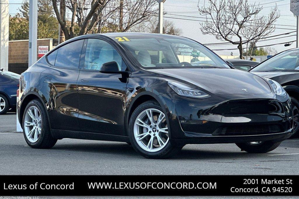 used 2021 Tesla Model Y car, priced at $23,998