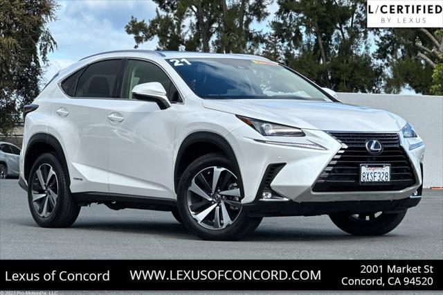 used 2021 Lexus NX 300h car, priced at $39,998