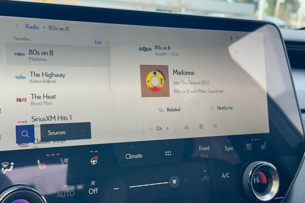 used 2025 Lexus RX 350 car, priced at $57,998