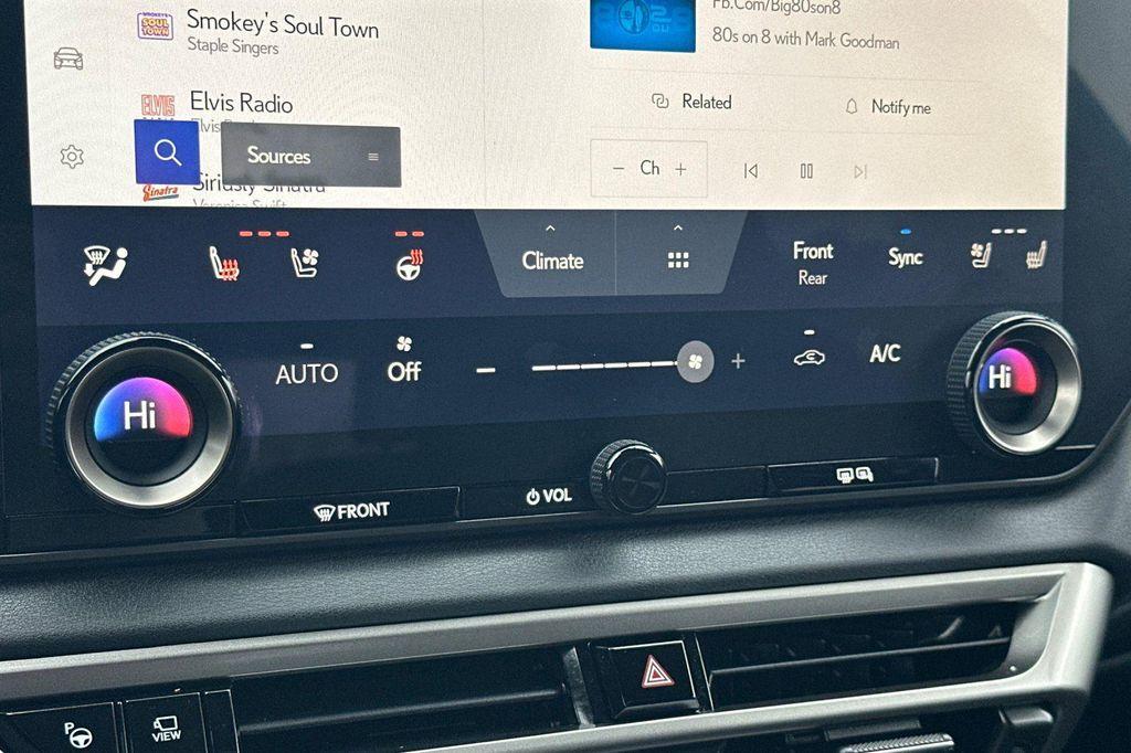 used 2024 Lexus RX 500h car, priced at $58,488