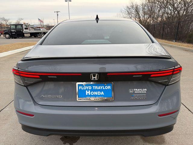 new 2025 Honda Accord Hybrid car, priced at $35,305