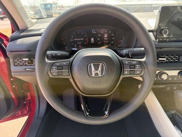 new 2025 Honda Accord car, priced at $32,210