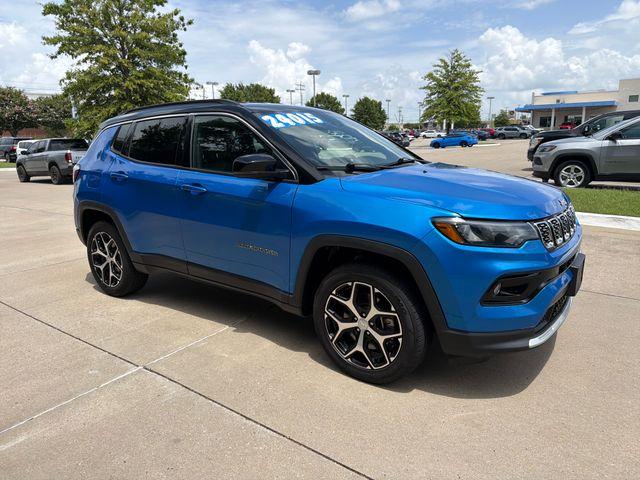 used 2024 Jeep Compass car, priced at $23,500