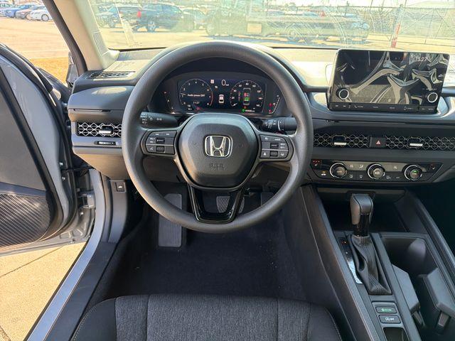 new 2025 Honda Accord car, priced at $32,210