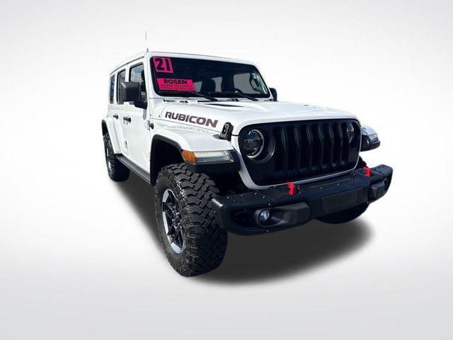 used 2021 Jeep Wrangler Unlimited car, priced at $28,987