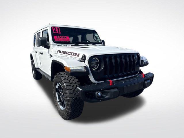 used 2021 Jeep Wrangler Unlimited car, priced at $30,706