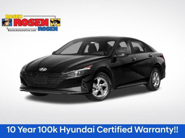 used 2021 Hyundai Elantra car, priced at $17,489