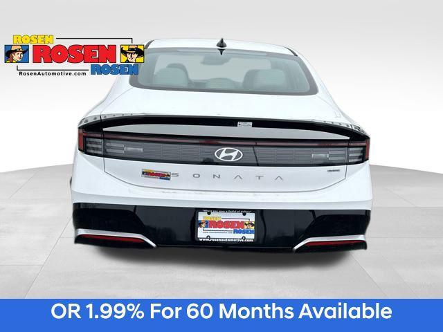 new 2025 Hyundai Sonata Hybrid car, priced at $27,825