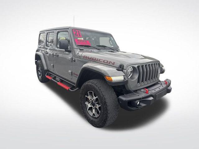 used 2021 Jeep Wrangler Unlimited car, priced at $32,877